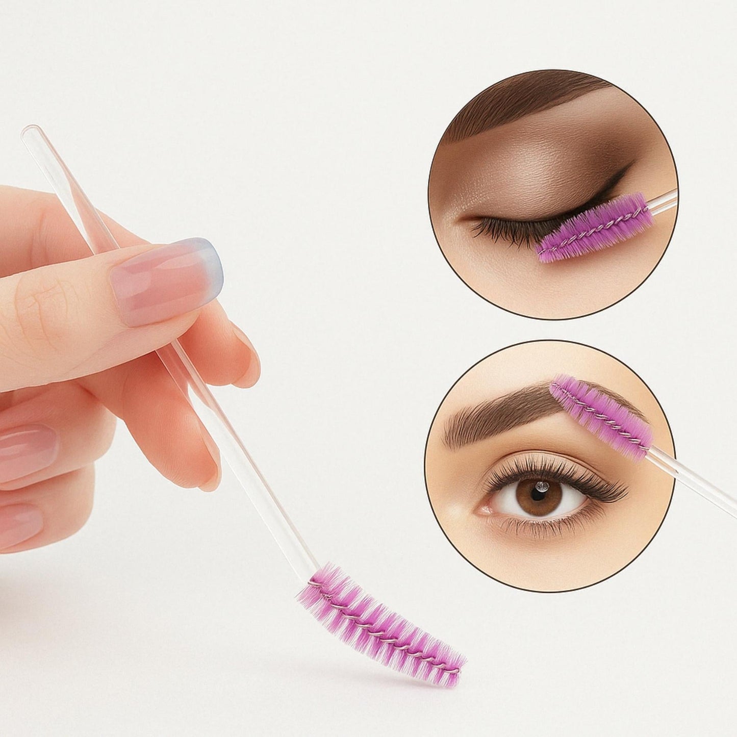 BrowLuxe™ – Goupillon de Précision Professionnel pour des Sourcils Sculptés et Parfaits